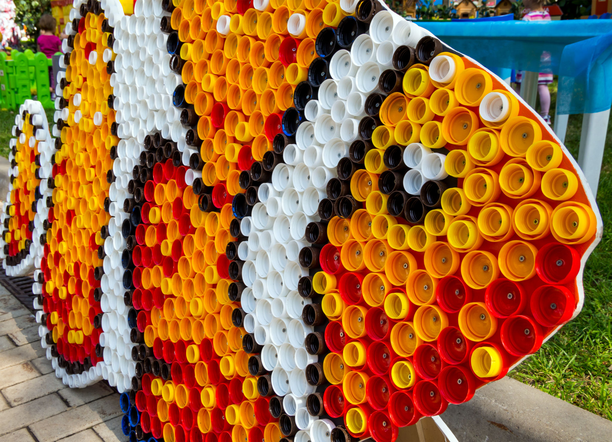 recycled materials art