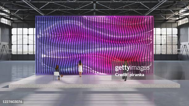 art exhibition - espetáculo de arte imagens e fotografias de stock