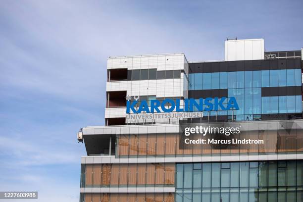 karolinska university hospital - solna stock pictures, royalty-free photos & images