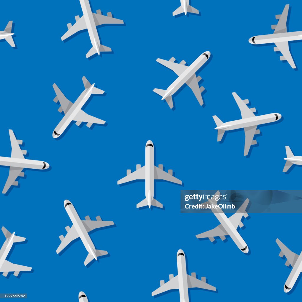 Aircraft Pattern Work Airplane Pattern High-Res Vector Graphic - Getty Images