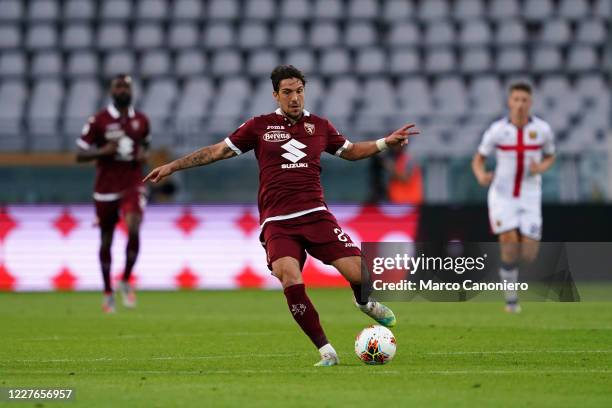 Simone Verdi of Torino FC in action during the Serie A match between Torino Fc and Genoa Cfc. . Torino Fc wins 3-0 over Genoa Cfc.