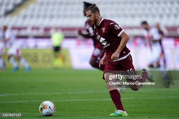Cristian Ansaldi of Torino FC in action during the Serie A match between Torino Fc and Genoa Cfc. . Torino Fc wins 3-0 over Genoa Cfc.