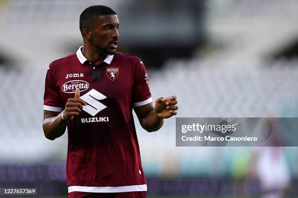 Gleison Bremer of Torino FC during the Serie A match between Torino Fc and Genoa Cfc. . Torino Fc wins 3-0 over Genoa Cfc.