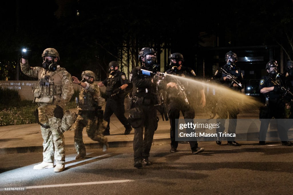 Feds Attempt To Intervene After Weeks Of Violent Protests In Portland