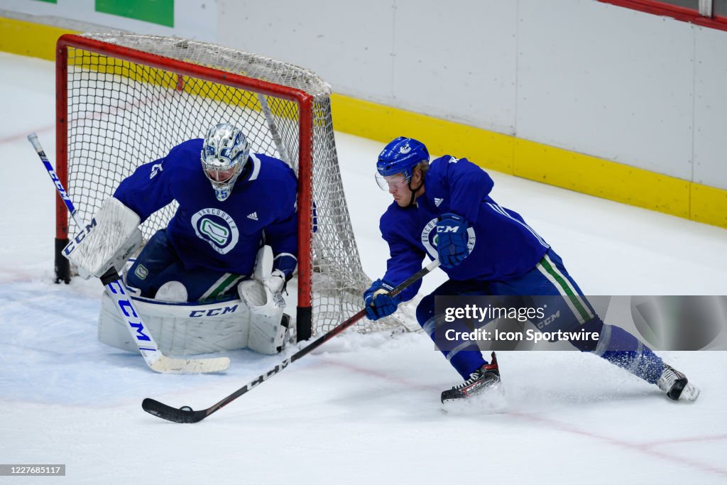 NHL: JUL 18 Canucks Training Camp