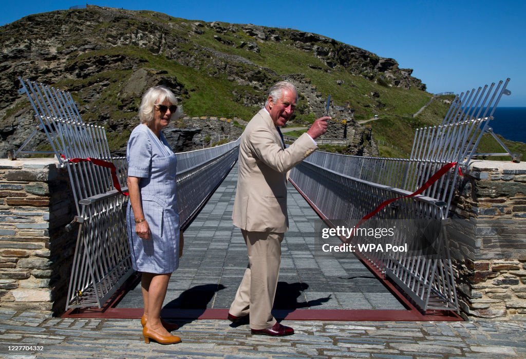 The Duke And The Duchess Of Cornwall Undertake Engagements In Devon And Cornwall - Day One