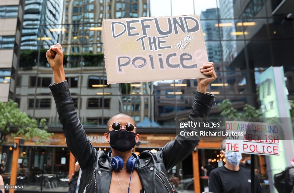 Body Defund Hundreds came out for a No Body Cams, Defund and Abolish the Police ...