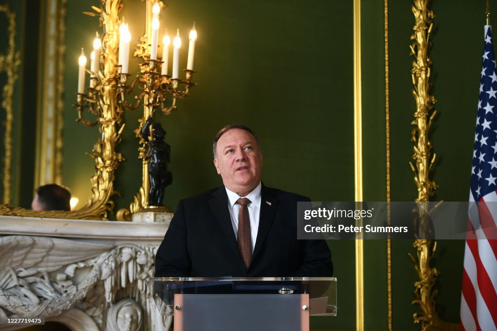 US Secretary Of State, Mike Pompeo, Visits The UK