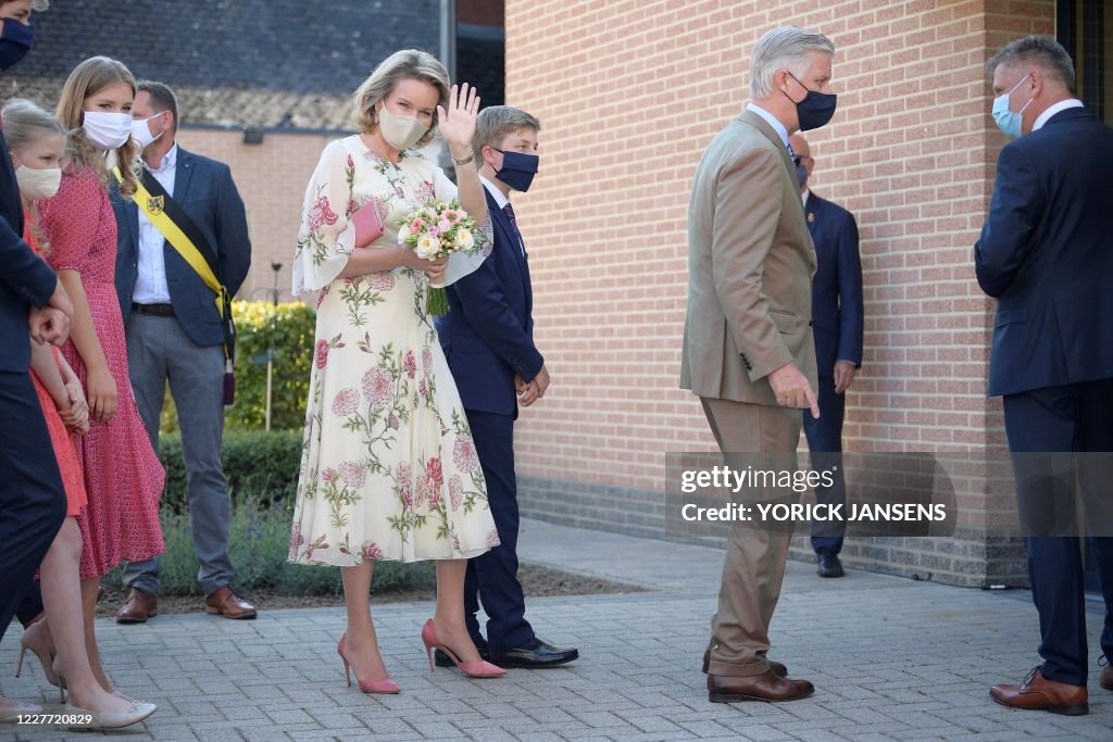 BELGIUM-HEALTH-VIRUS-ROYALS-NATIONAL DAY