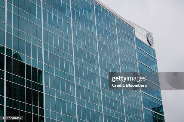 General Electric building stands in Downtown Cincinnati, Ohio, U.S., on Thursday, July 16, 2020. Seventy percent of Cincinnati's revenue comes from...