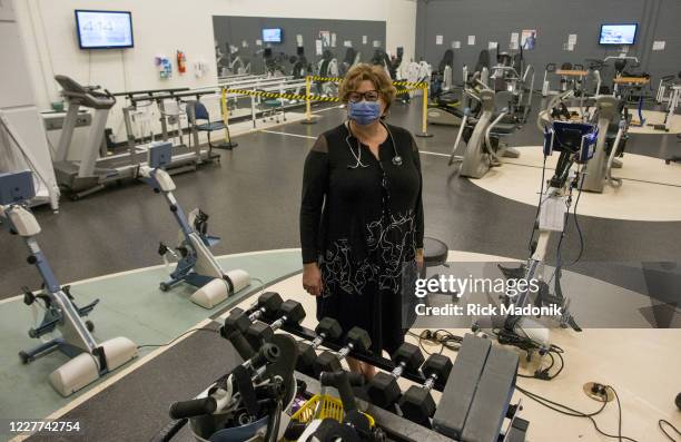Dr. Cathy Craven, medical director of the spinal cord rehab program at Lyndhurst Centre, in the space dedicated for patients recovering from injury....