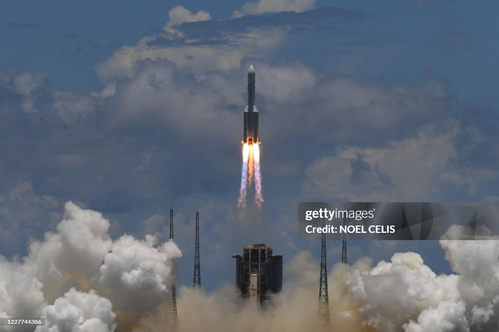 TOPSHOT-CHINA-SCIENCE-SPACE-MARS