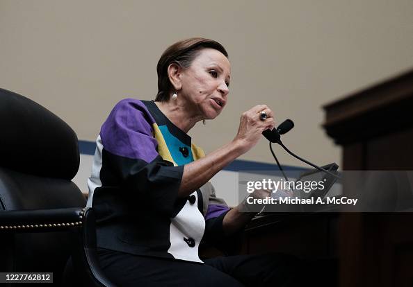 Rep. Nydia Rep. Nydia Velázquez listens at a hearing before the House Committee ...