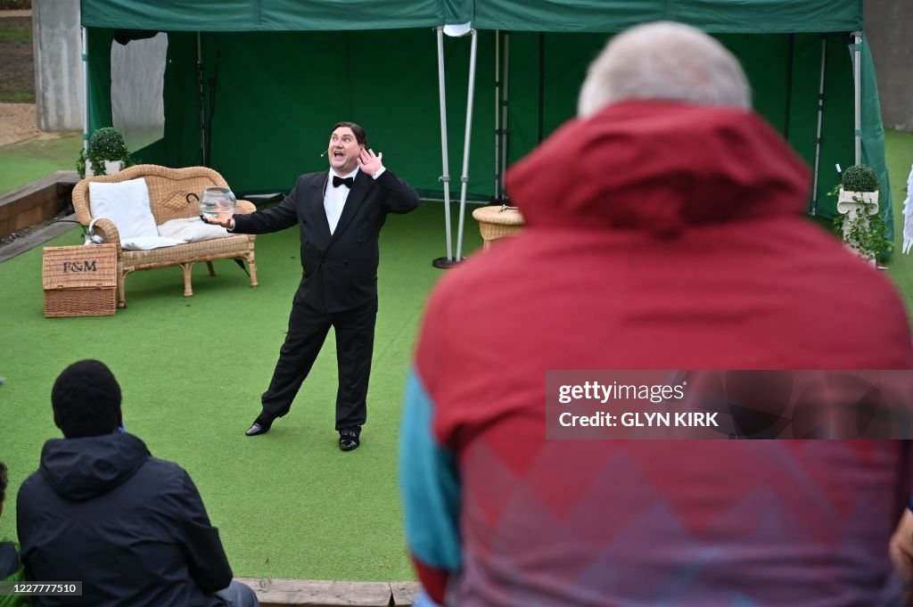 BRITAIN-HEALTH-VIRUS THEATRE