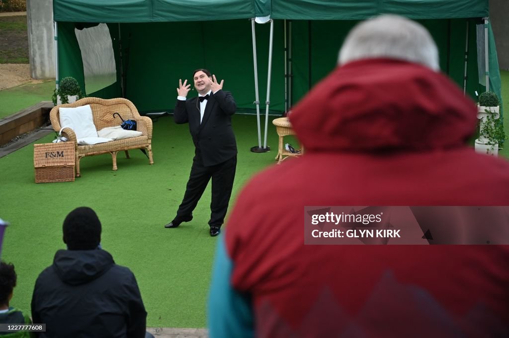 BRITAIN-HEALTH-VIRUS THEATRE