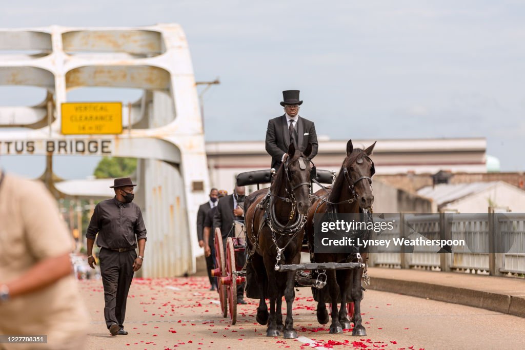 Selma, Alabama Celebrates The Life Of Rep. John Lewis