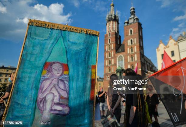 Activists and members of the Polish opposition parties gathered on Friday afternoon at Krakow's Main Market Square to voice their opposition to the...