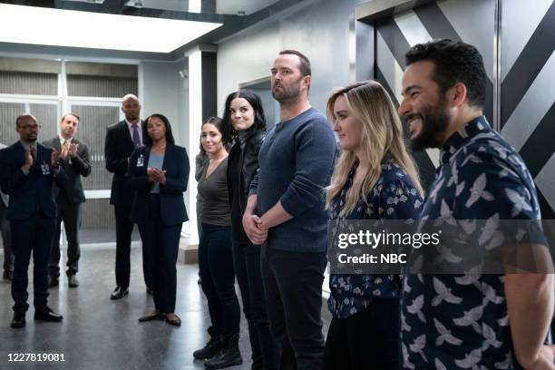 Iunne Ennui" Episode 511 -- Pictured: Audrey Esparza as Tasha Zapata, Jaimie Alexander as Jane Doe, Sullivan Stapleton as Kurt Weller, Ashley Johnson...