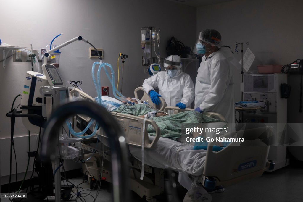 Houston Hospital Struggles With Coronavirus Surge In Texas