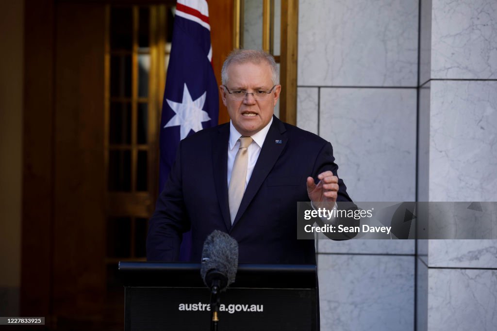 Prime Minister Scott Morrison Announces Closing The Gap Targets