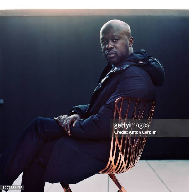 Architect David Adjaye poses for a portrait on March 16, 2016 in New York, New York.