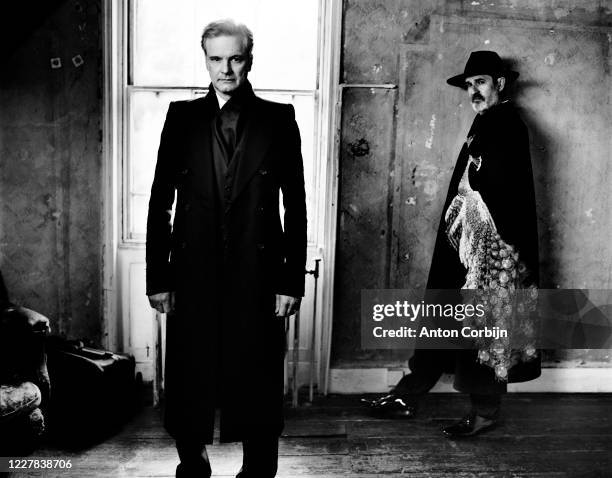 Actors Rupert Everett and Colin Firth poses for a portrait on June 5, 2017 in London, England.