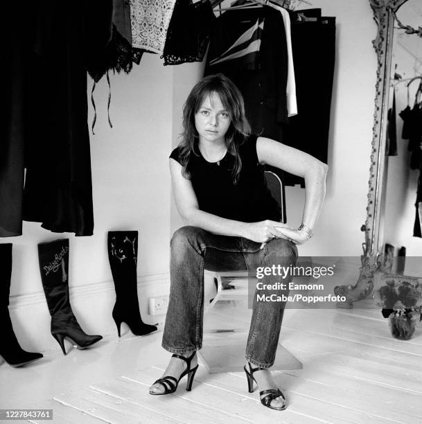 Stella McCartney, English fashion designer, circa 1998. McCartney, daughter of the late Linda McCartney and Paul McCartney of The Beatles, became...