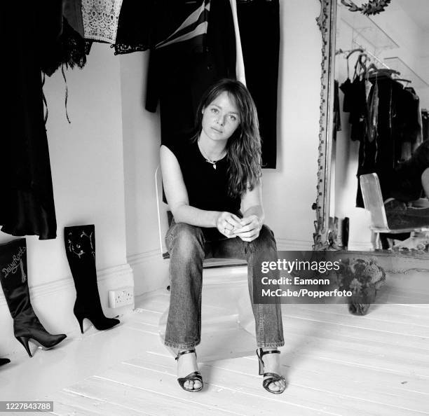 Stella McCartney, English fashion designer, circa 1998. McCartney, daughter of the late Linda McCartney and Paul McCartney of The Beatles, became...