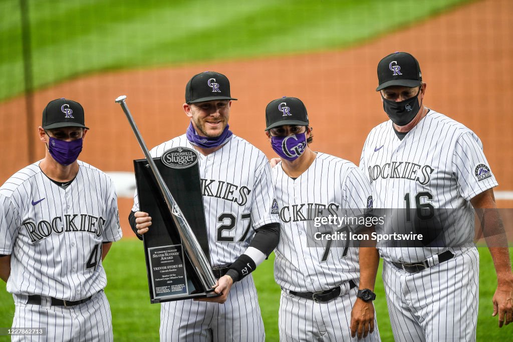 MLB: JUL 31 Padres at Rockies