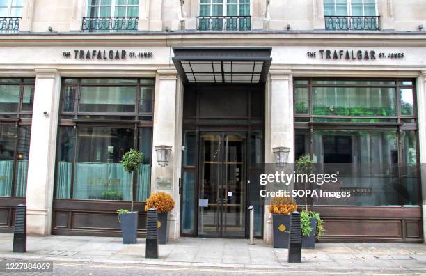 The Trafalgar St James hotel overlooking the London's Trafalgar Square. Many of London's 5 star Luxury Hotels which are world renowned are still...