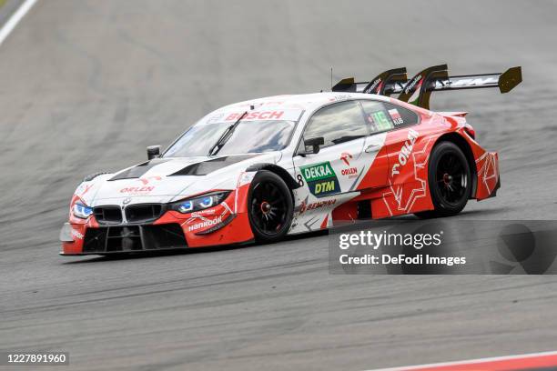 Robert Kubica of Poland for the Team Art Grand Prix drives his BMW M4 DTM during the DTM race 2 at Circuit de Spa-Francorchamps on August 2, 2020 in...