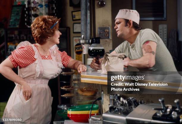 Fannie Flagg, Royce D Applegate appearing in the ABC tv movie 'Home Cookin''.