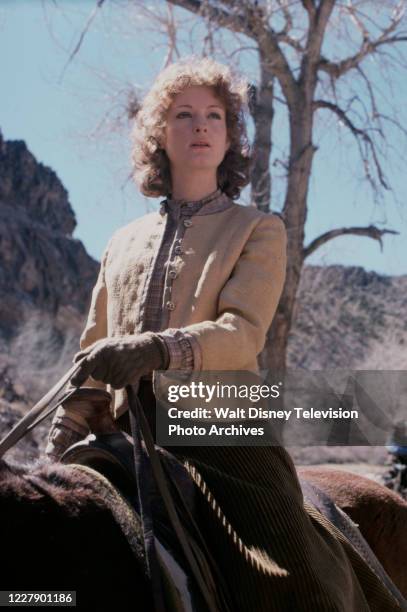 Canon City, CO Lisa Pelikan appearing in the ABC tv movie 'True Grit: A Further Adventure'.