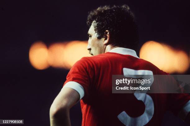 Alan KENNEDY of Liverpool during the European Cup Final match between Liverpool FC and Real Madrid CF, at Parc des Princes, Paris, France on 27th May...
