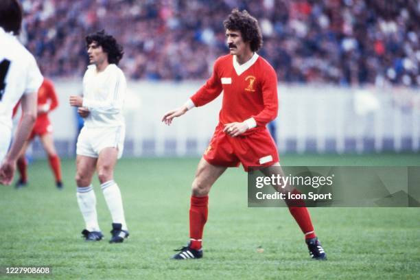 Terry MCDERMOTT of Liverpool during the European Cup Final match between Liverpool FC and Real Madrid CF, at Parc des Princes, Paris, France on 27th...