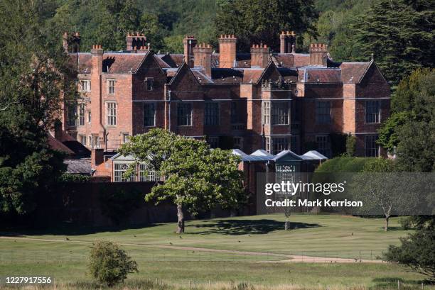 Chequers, the country residence of the Prime Minister of the United Kingdom, is pictured on 30th July 2020 in Ellesborough, United Kingdom. Built in...