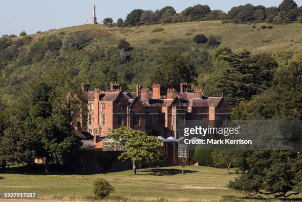 Chequers, the country residence of the Prime Minister of the United Kingdom, is pictured on 30th July 2020 in Ellesborough, United Kingdom. Built in...