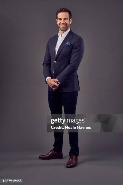 Tv presenter Gethin Jones is photographed for the Daily Mail on June 9, 2020 in London, England.