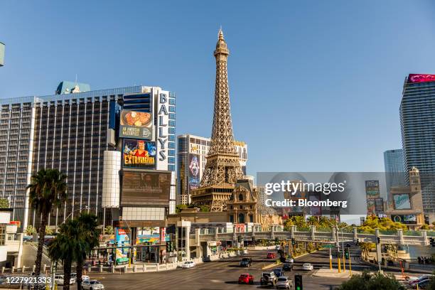 Caesars Entertainment Inc. Paris Las Vegas hotel and casino in Las Vegas, Nevada, U.S., on Tuesday, July 28, 2020. Caesars Entertainment is scheduled...