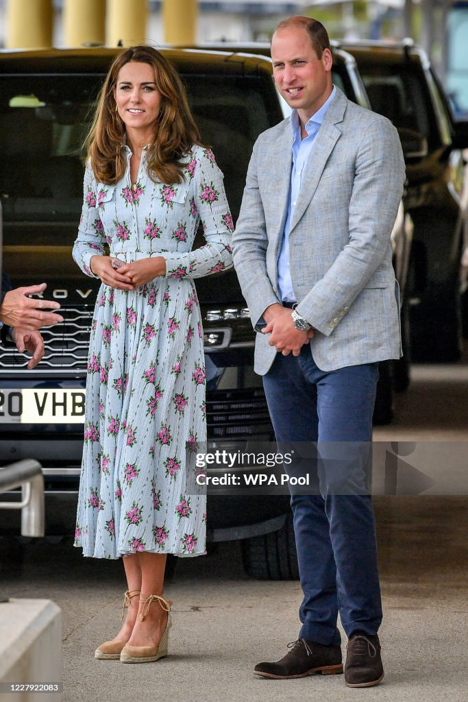 The Duke And Duchess Of Cambridge Visit South Wales