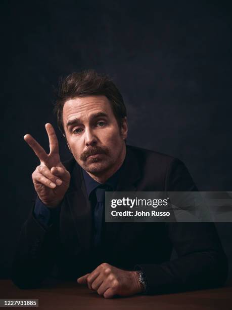 Actor Sam Rockwell is photographed for Nobleman magazine on December 13, 2019 in Los Angeles, California.
