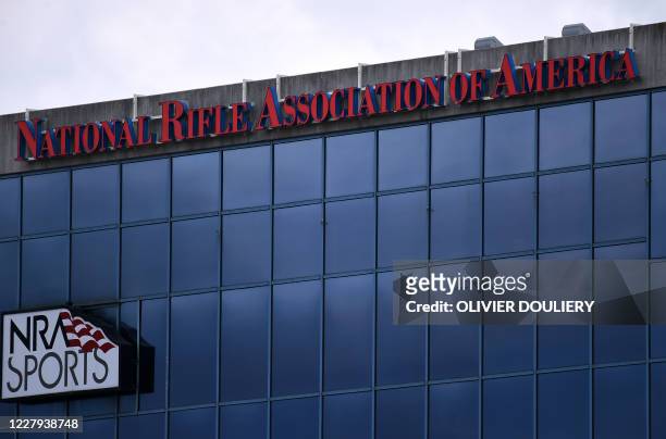 The National Riffle Association of America headquarters on August 6, 2020 in Fairfax, Virginia. - The state of New York announced on August 6 it was...