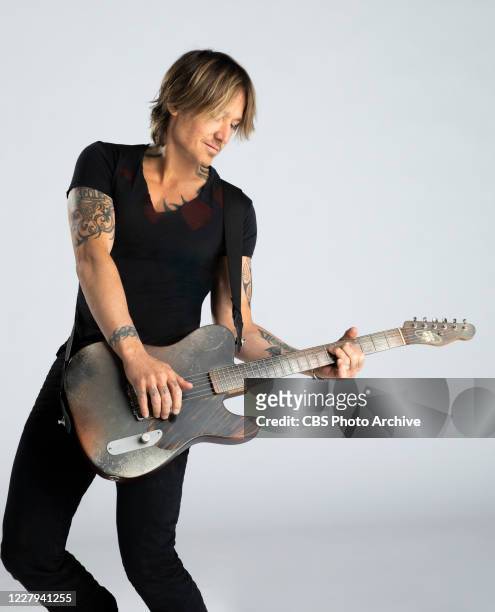 Keith Urban, host of the 55th Annual Academy of Country Music Awards, scheduled to air on the CBS Television Network.