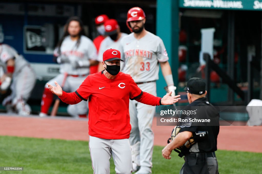 Cincinnati Reds v Cleveland Indians