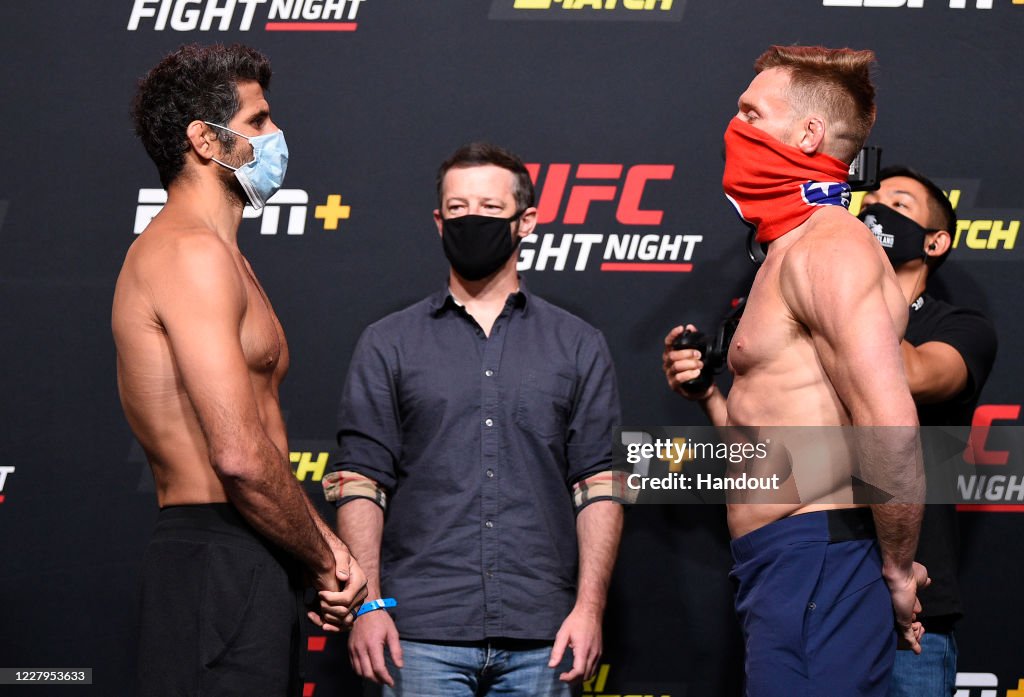 UFC Fight Night Lewis v Oleinik:  Weigh-Ins