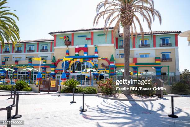 View of Legoland Hotel is seen on August 08, 2020 in Carlsbad, California.