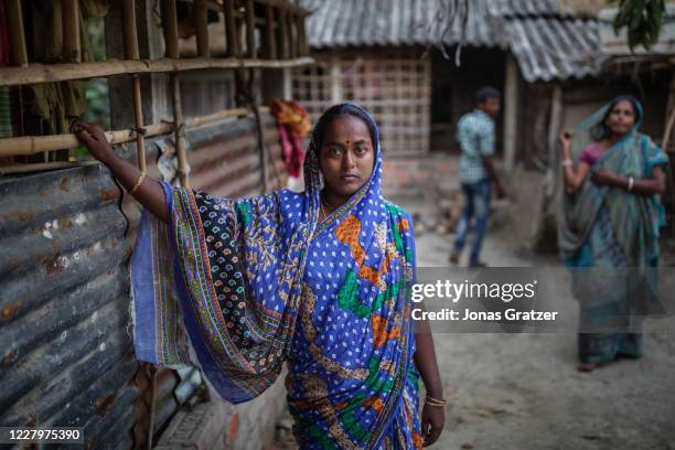 The tiger widow, Aparajita Mondol lost her husband a few months ago when he set on an eight-day fishing tour into the mangrove forest in the...
