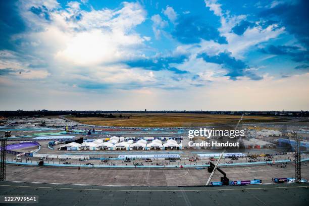 Starting Grid during the Berlin E-Prix on August 09, 2020 in Berlin, Germany.