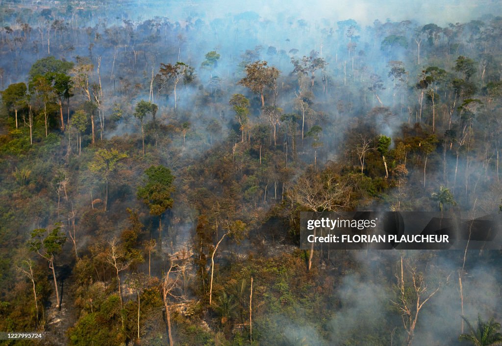 TOPSHOT-BRAZIL-ENVIRONMENT-FIRE