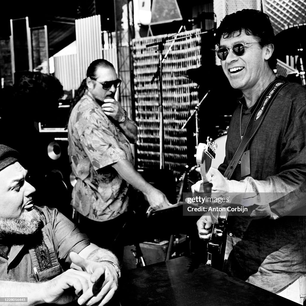Steve Cropper Ringo Dr. John and Steve Cropper are photographed during preparations for ...